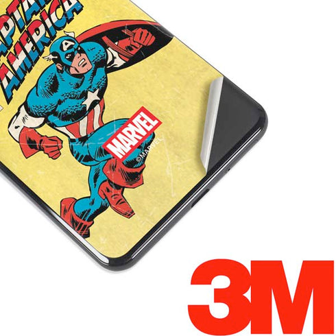 Marvel Classic Comics Captain America Google Pixel 3 XL Skin